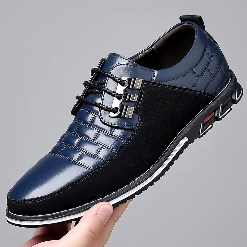 Men Formal Wear Shoes - Nowe męskie buty biznesowe Klasyczne sznurowane