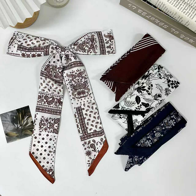 Silk Tie Woven - Nowość 2025 Luksusowa Damska Letnia Jedwabna