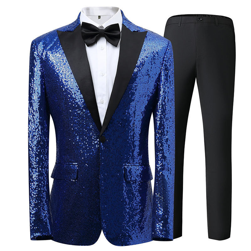 Men Formal Wear Shop - Męski garnitur w stylu koreańskim, slim
