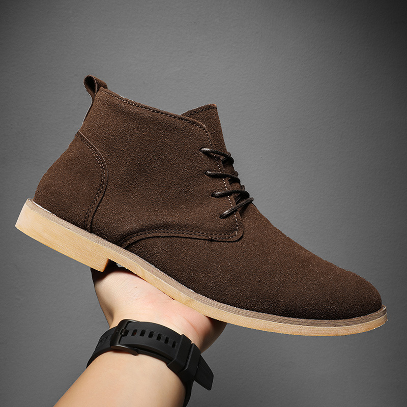 Brązowe buty Chelsea w stylu b – Men Formal Wear Shoes recenzja i cena