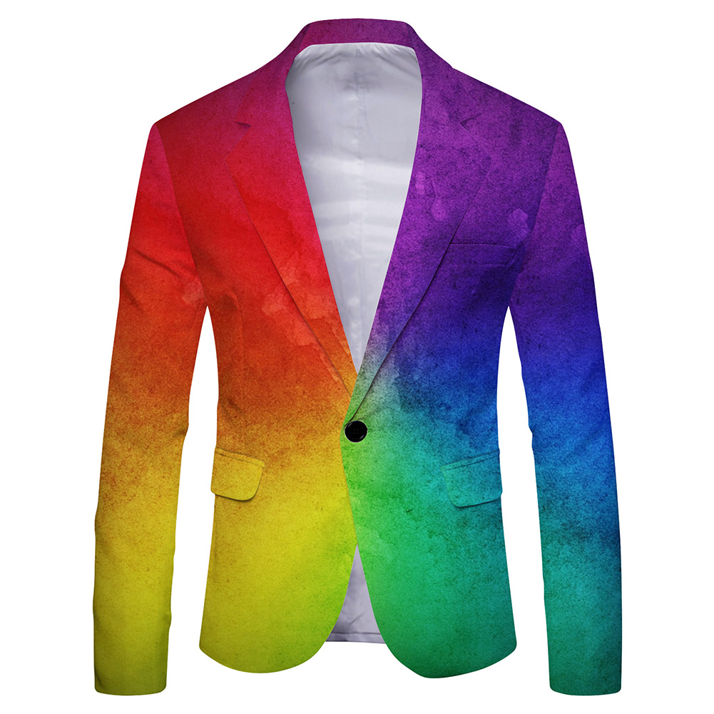 Męska modna marynarka z nadruk – Mens Formal Look recenzja i cena