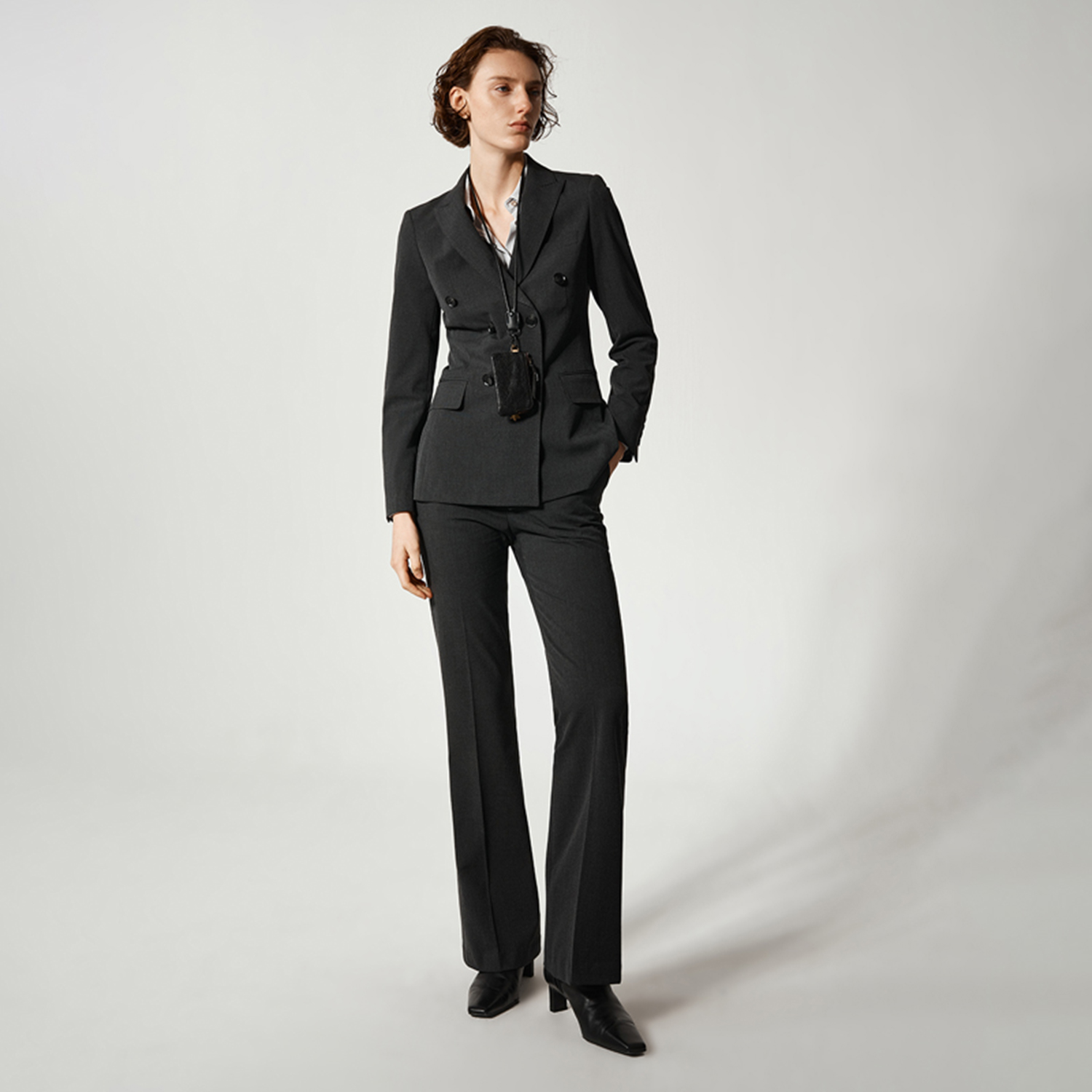 Damski garnitur Allingentle, d – Double Breasted Blazer recenzja i cena
