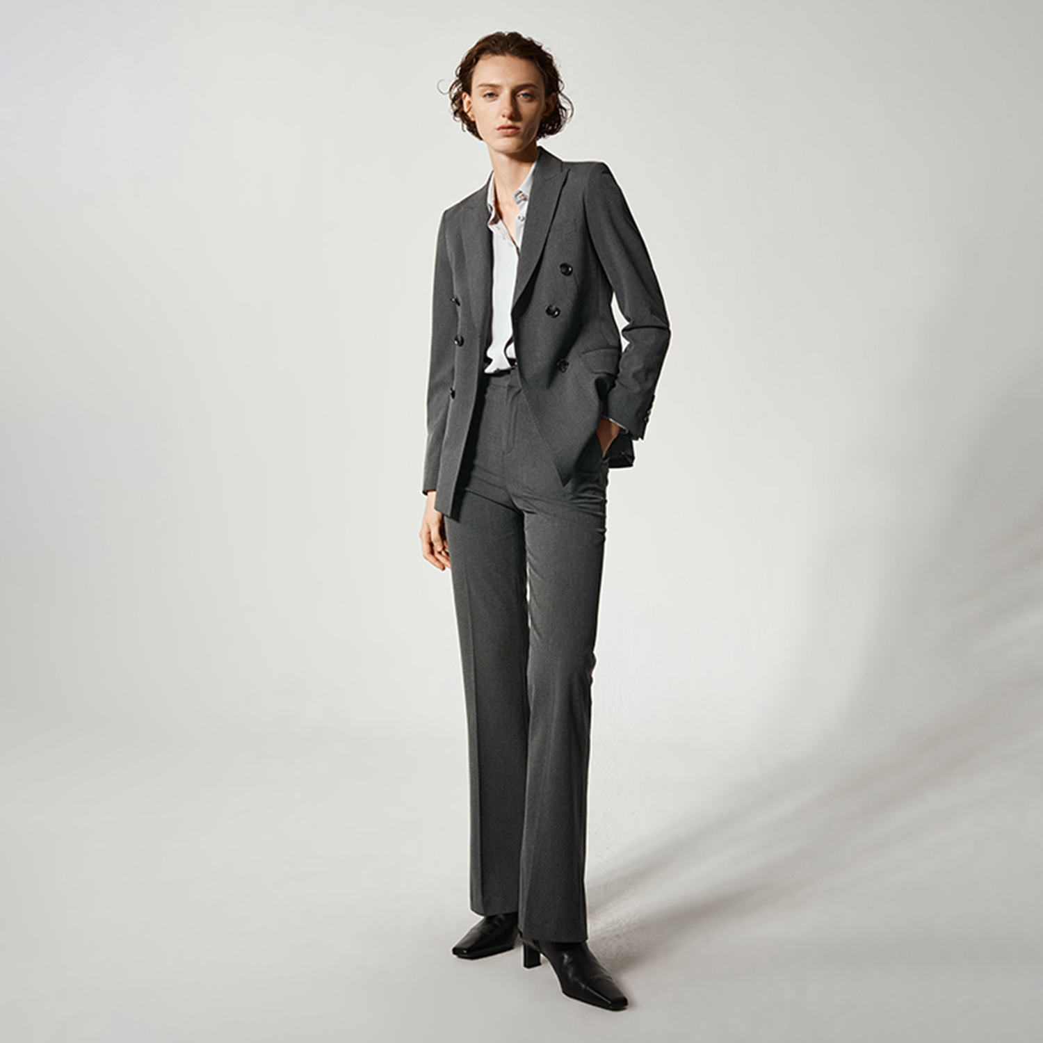 Damski garnitur Allingentle, d – Double Breasted Blazer recenzja i cena