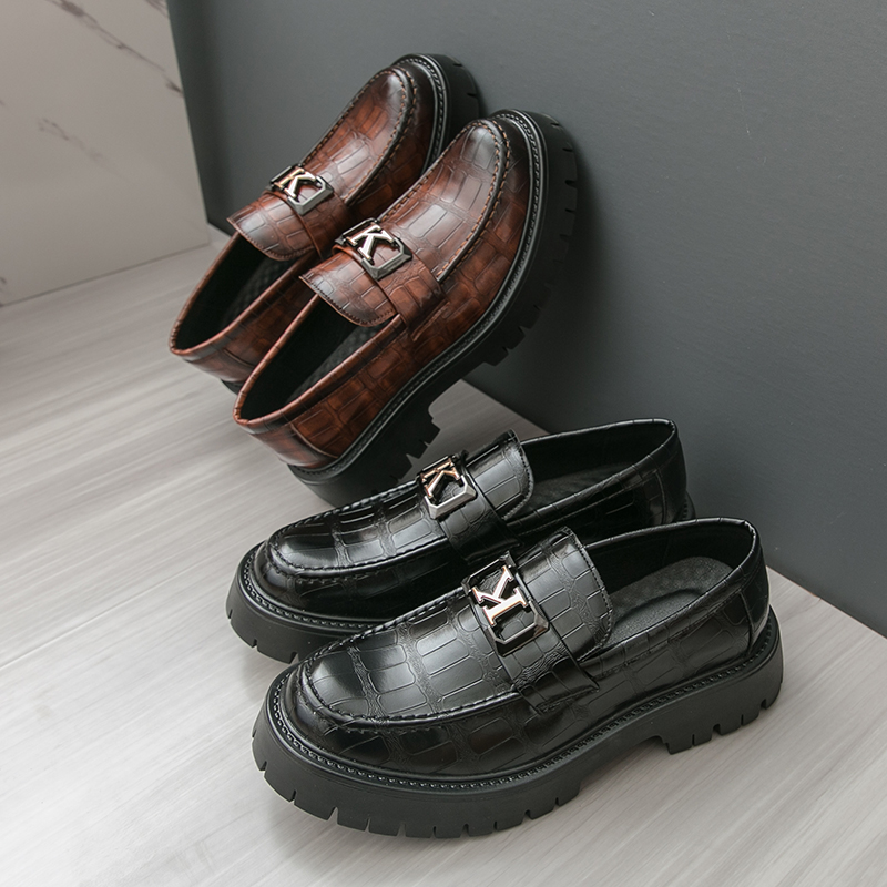 Nowe buty męskie na platformie – Men Formal Wear Shoes recenzja i cena