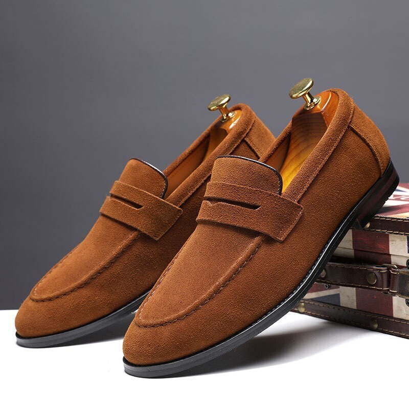 Męskie buty codzienne zamszowe – Men Formal Wear Shoes recenzja i cena