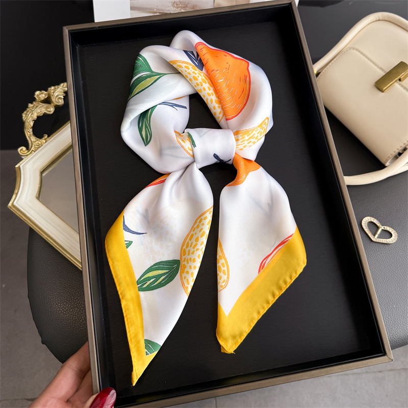 Nowe jedwabne apaszki damskie  – Silk Tie Woven recenzja i cena