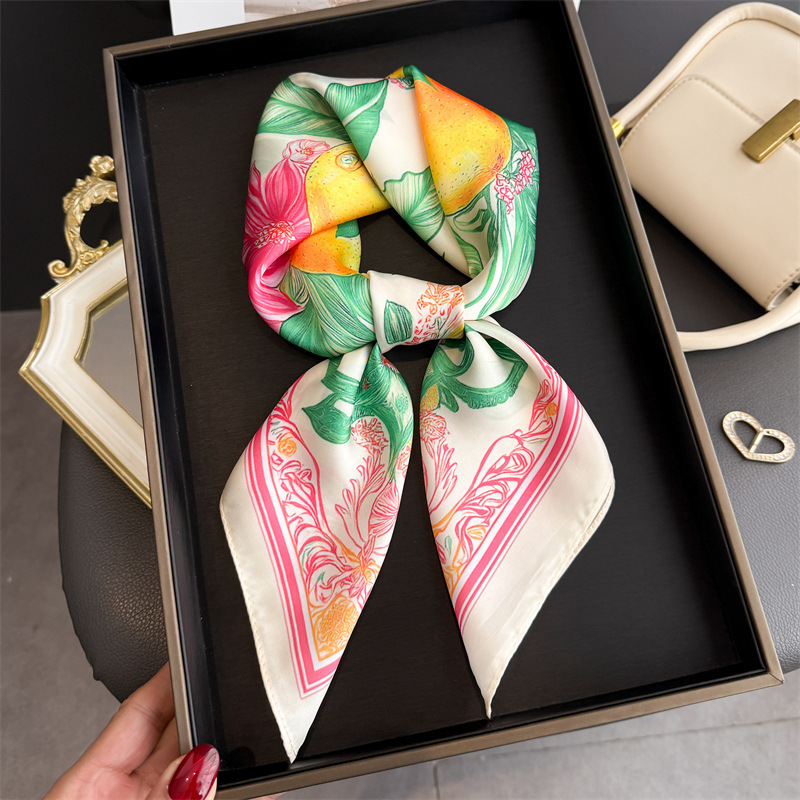 Nowe jedwabne apaszki damskie  – Silk Tie Woven recenzja i cena