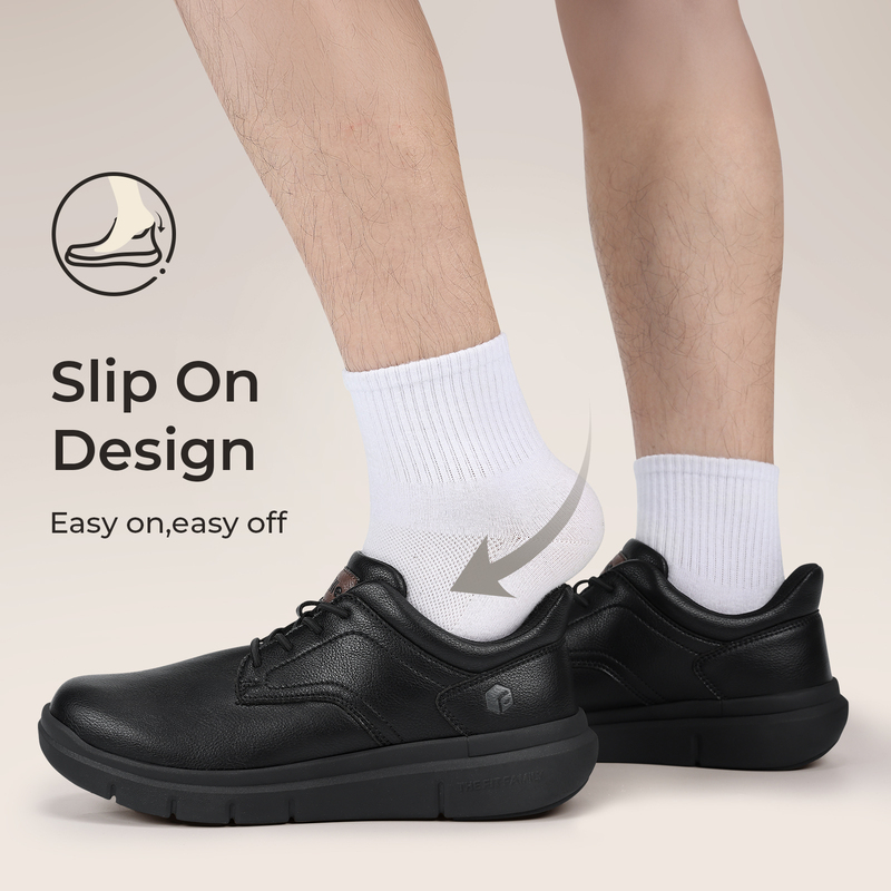Męskie skórzane wsuwane buty I – Men Formal Wear Shoes recenzja i cena
